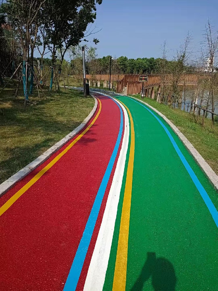 石河镇小区划线